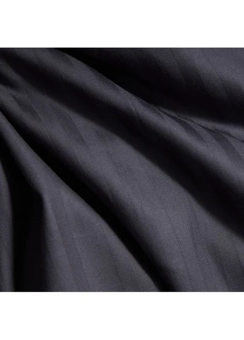 Комплект постельного белья Satin Stripe «» Двуспальные 175х210 наволочки 4х50х70 (MS-820008583) Moon&Star Dark Serenity (356113468)