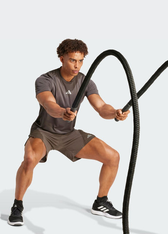 Зелена футболка hiit airchill workout adidas