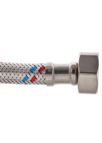 Гибкий шланг для подключения воды гайка 1/2'' - Штуцер 1/2'' (200 см) (KR0271) KOER (388166040)