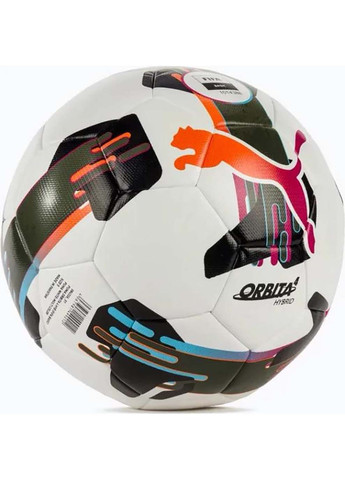 Мяч футбольный Orbita 4 HYB (FIFA Basic) белый, черный Уни 5 Puma (367593187)