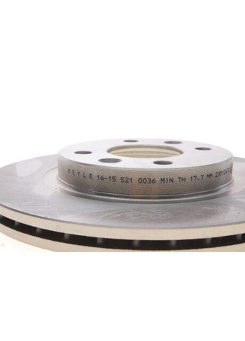 Диск тормозной (передний) Renault Kangoo 97- (259x20.6) 16-15 521 0036 RU63 Meyle (345757906)