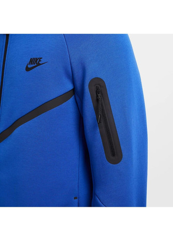 Толстовка чоловіча Tech Fleece Blue Nike (364838523)