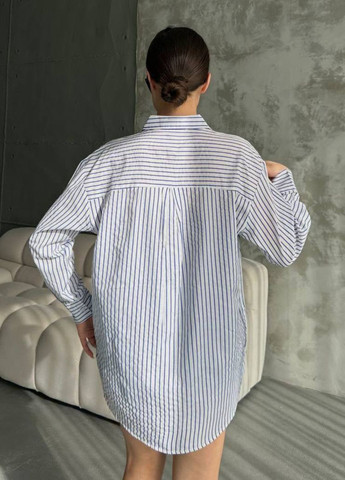 Базова сорочка вільного крою в сміжку Allthings (336336345)