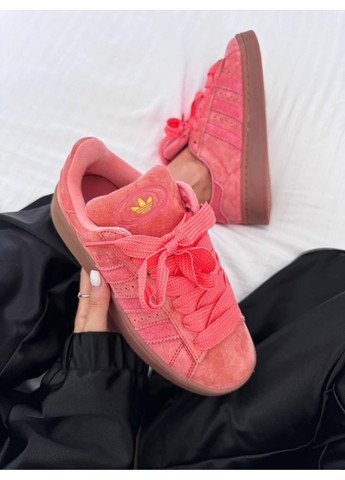 КРОСІВКИ ЖІНОЧІ ADIDAS CAMPUS PEACH GUM АДІДАС КАМПУС No Brand чорні демісезони (367171050)