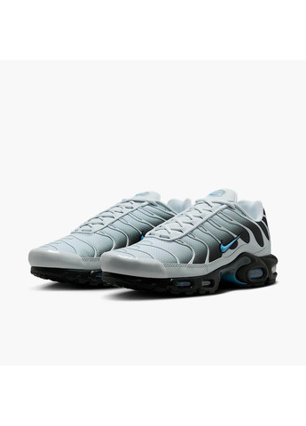 Серые кроссовки мужские air max plus pure platinum grey Nike