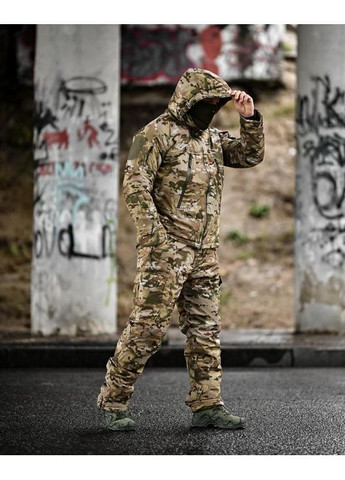 Тактичний чоловічий зимовий костюм Slimtex мультикам No Brand