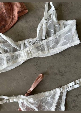 Белый комплект нижнего белья Domino