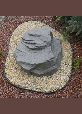 Ландшафтный Валун (камень) серый гранит 79х77х38 см (ССПГ000093) Гранд Презент (285720629)