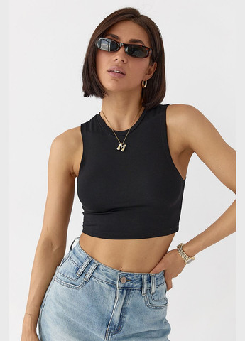 Эластичная майка-топ - молочный цвет Lurex — 330988688