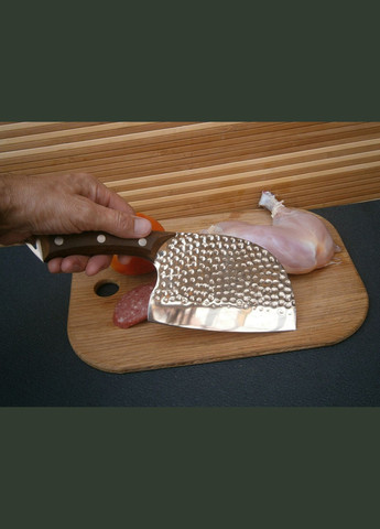 Нож топор поварский Sonmelony Chef SD-8 фултанг 28 см No Brand (302391856)