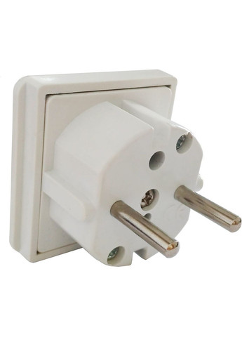 Переходник Adapter England to European 220В White/Black Toto (298993938)