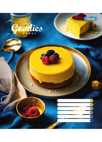 Набор тетрадей Bright goodies А5, в линию, 96 листов, 5 шт. () 1 Вересня 767419 (372129724)