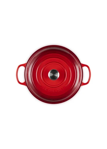 Кастрюля Signature Cast Iron Shallow Casserole 21180300602430 3.5 л 30 см вишнева Le Creuset (381696005)