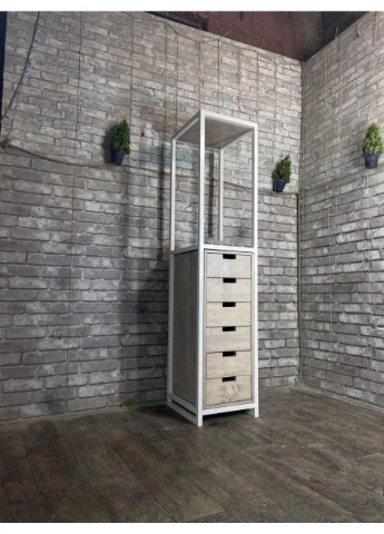 Стеллаж с ящиками 200х45х50 см MSM (378060112)