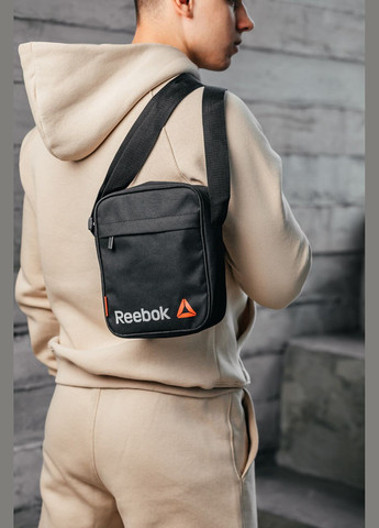 Барстека, Мужская сумка через плечо, Текстильная барсетка на три отделения, Брендовая сумка Reebok (333705198)
