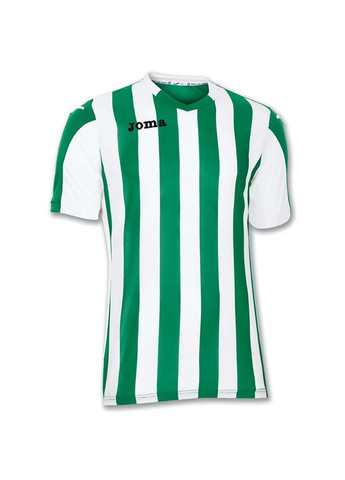 Зеленая демисезонная футболка copa зеленый,белый Joma
