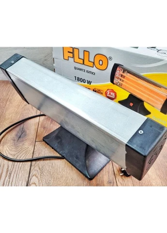 Інфрачервоний обігрівач електричний YDM ROKET 1800W Quartz Electric чорний (24336-YDM_750) No Brand (394065416)