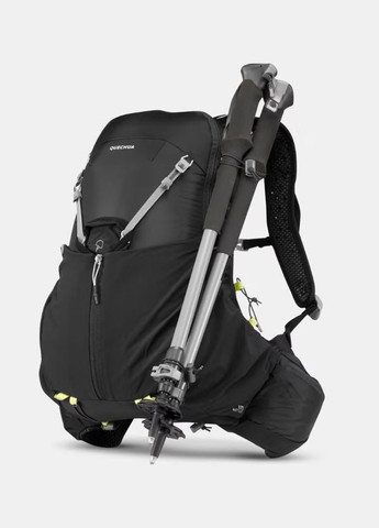 Туристический Рюкзак FH500 17л 48 х 34 х 21 см Черный Совместимые с Питьевой Системой Дождевик Quechua (342967086)