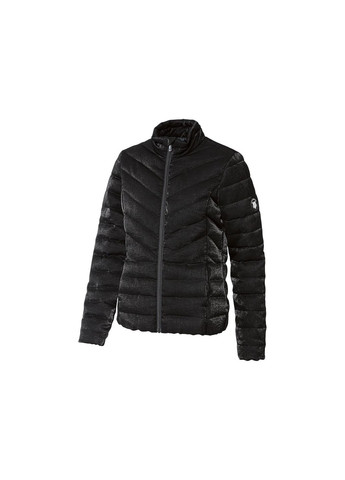 Черная демисезонная куртка демисезонная водоотталкивающая и ветрозащитная для женщины 377033 Crivit
