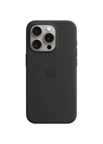 Чохол-накладка Silicone Case with MagSafe для iPhone 15 Pro Black (MT1A3) Apple (361031907)