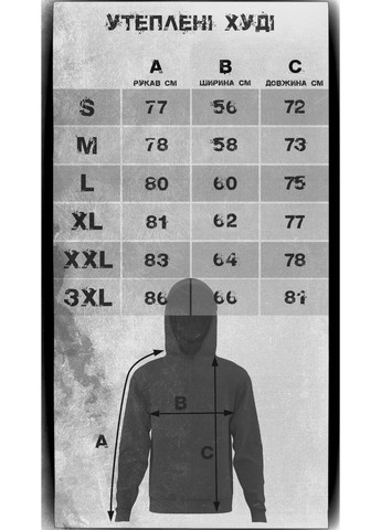 Худи мужское утепленное с капюшоном Gambler No Brand (363979541)