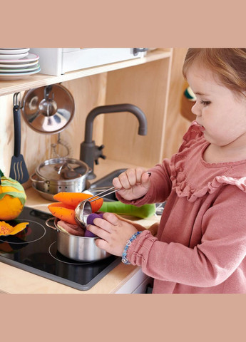 Кухонний посуд дитячий ІКЕА DUKTIG різнокольоровий (80130168) IKEA (267899858)