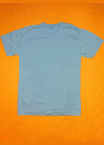 Блакитна літня футболка для хлопчика seyma на зріст 104 см блакитна туреччина No Brand