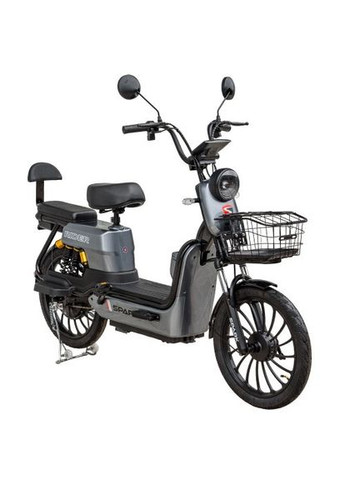 Велосипед з електромотором SPARK RIDER 14" 48V/500W/20Ah Сірий Електромотор (372445878)