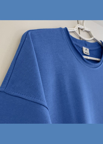 Синее повседневный, спортивное повседневное спортивное платье-футболка платье-футболка Melgo однотонное