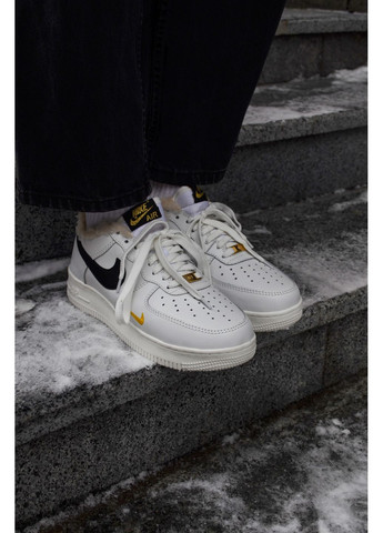 Білі Осінні кросівки чоловічі nike air force 1 winter white найк аір форс 1 преміум No Brand