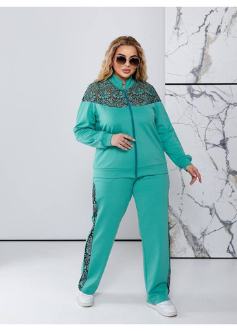 Костюм 2-ка с кружевными вставками — ЗАМЕРЫ В ОПИСАНИИ DK/DL Мода без кордонів (372898401)