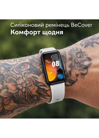 Ремінець New для Huawei Band 8/9/10 White (715497) BeCover (391820844)