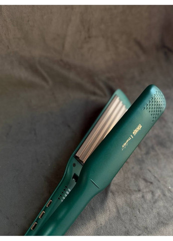 Плойка гофре для волосся 10751 з терморегулятором Зелений DSP (362347153)