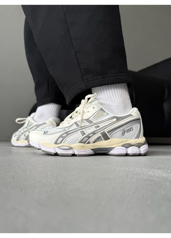 КРОСІВКИ ЖІНОЧІ ASICS GEL-NYC 2055 BEIGE GREY АСІКС ГЕЛЬ НЮК 2025 No Brand сірі демісезони (368868019)