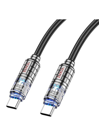 Кабель USB Type-C до USB Type-C / Провід шнур юсб тайп сі на юсб тайп сі для швидкої зарядки та передачі даних 1,2м Hoco (356102695)