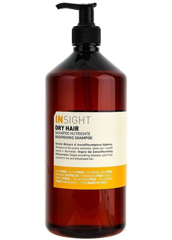 Шампунь живильний для сухого волосся Dry Hair Nourishing Shampoo 400ml (136635-31016330) Insight (368613814)