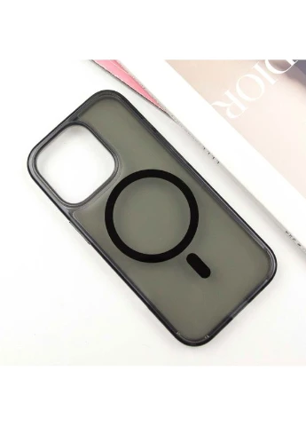 Чохол Matte (MagFit) для Apple iPhone 15 Black Spigen (383099441)