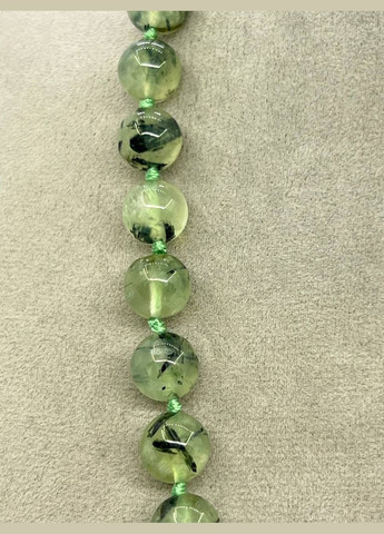 Ожерелье пренит 10 мм 44 см Зеленый 11693 No Brand (311686455)