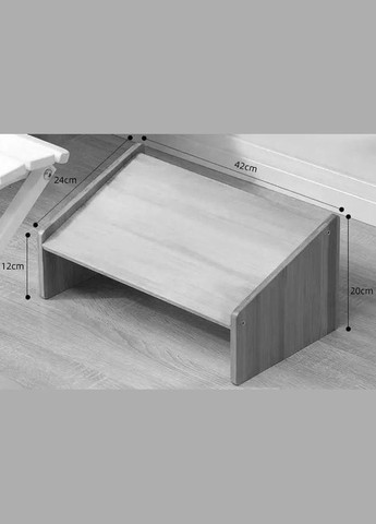 Подставка для ног из дерева Мальтия латте (ПНГ-002916) No Brand (328414992)