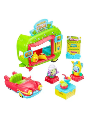 Игровой набор – ФУРГОНЧИК С ЕДой (2 фигурки, аксессуары) Moji Pops (324110032)