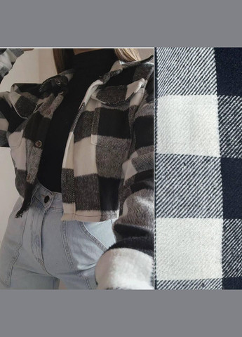 Черная кэжуал рубашка в клетку JUGO с длинным рукавом