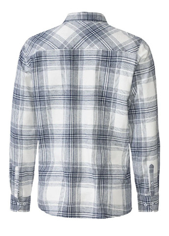 Серая кэжуал рубашка в клетку Livergy