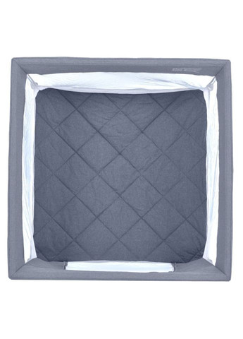 Дитячий манеж SWIFT 4 ME сірий 127х127 см ліжечко-люлька для дітей від 0,5 років ігровий куточок El Camino (368758113)