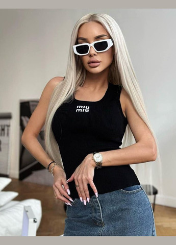 Майка Стильная Турецкий Рубчик No Brand — 319315682