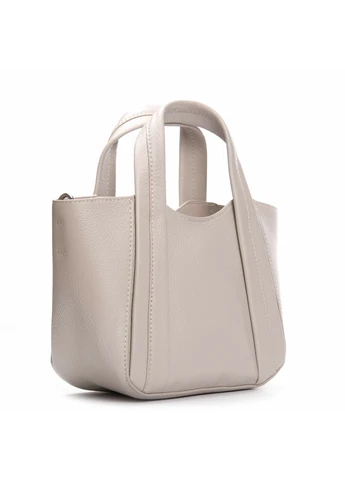 Сумка Жіноча Класична шкіра 97718-9 grey white Fashion (394721610)