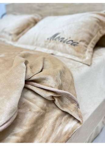 Велюровое постельное белье Моника полутрный 150х200 Koloco (366817827)