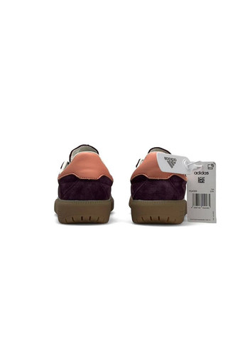 Бордові кросівки чоловічі adidas No Brand Originals Bermuda Burgundy
