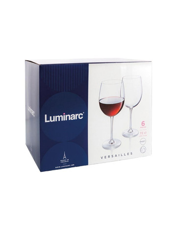 Набір келихів Versailles, 6х720 мл (6331298) Luminarc (314928151)