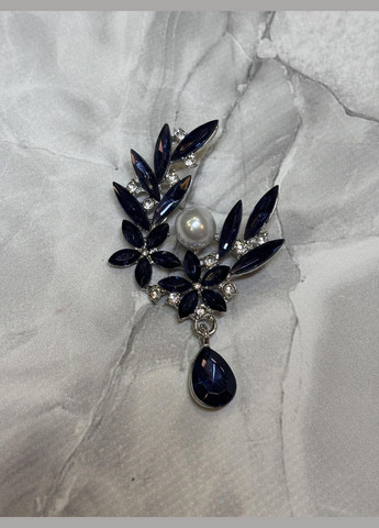Брошь Weath Blue/White Mirshine (341328644)