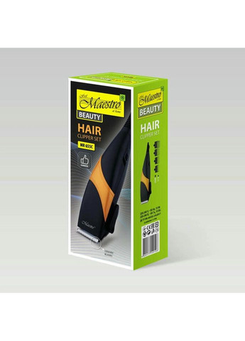 Машинка для стрижки волос MR-655C-BLUE 15 Вт синяя Maestro (335882725)